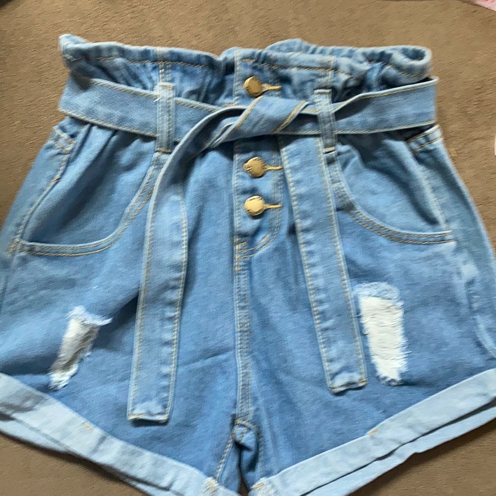 Shein Paper Bag Short